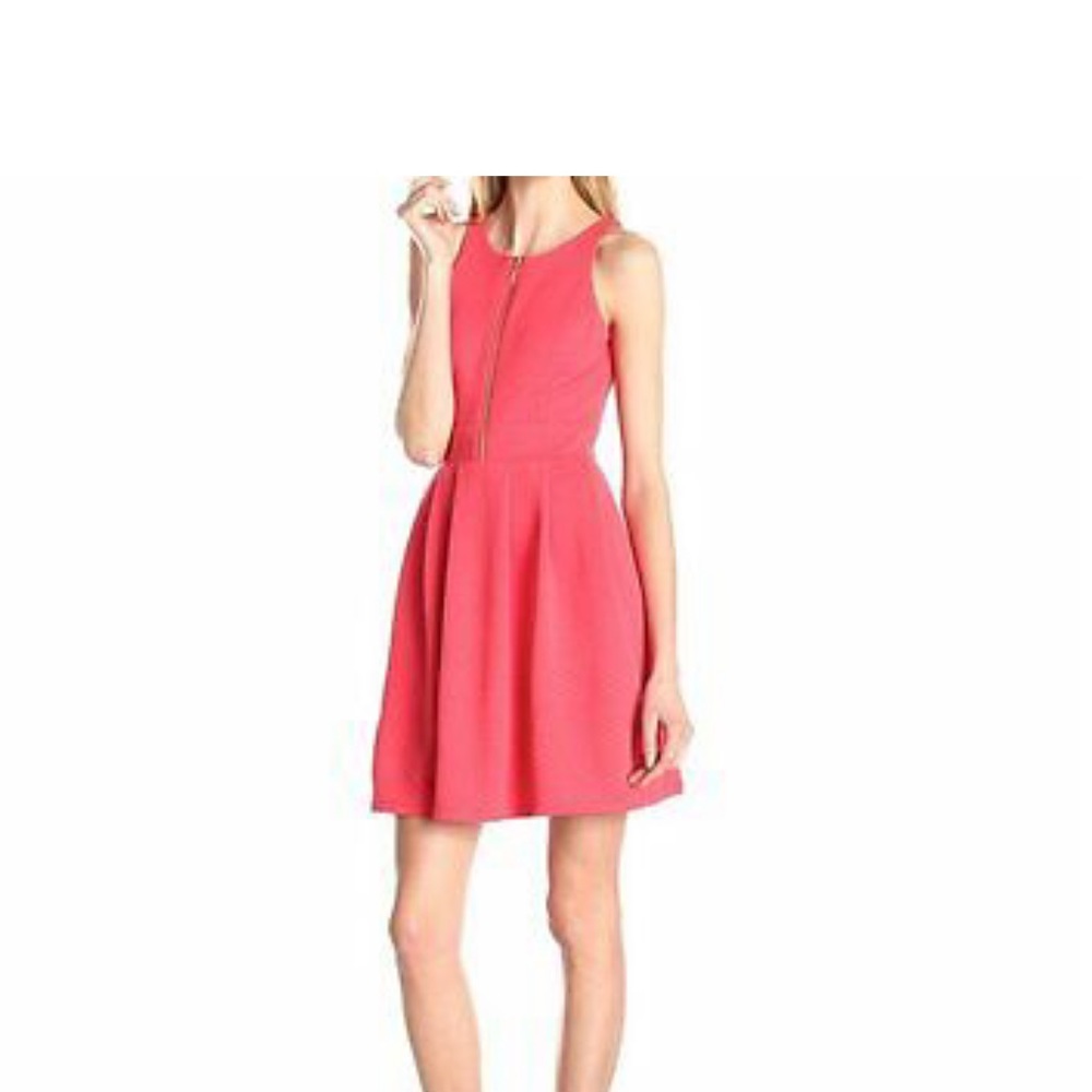 jessica simpson fit and flare dress Jessica Simpson Pink Fit and Flare Midi Dress. Size: S